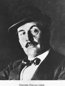 Giacomo Puccini (1858-1924) 1924 (fénykép)